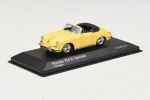 Porsche 356 B カブリオレ イエロー Minichamps 1:43 400064334 メタル - 画像 2/4