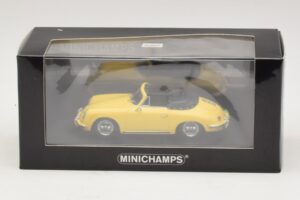 Porsche 356 B カブリオレ イエロー Minichamps 1:43 400064334 メタル - 画像 4/4