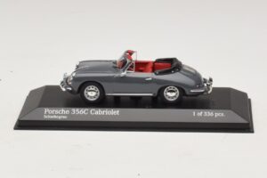 Porsche 356C Cabriolet グレー Minichamps 1:43 430062339 メタル