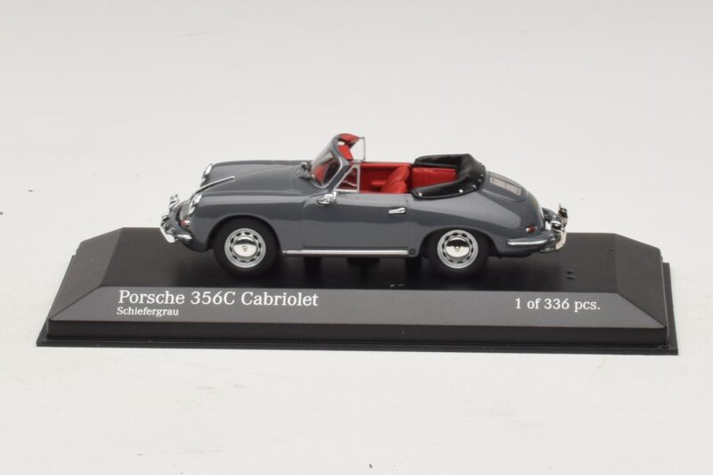 Porsche 356C Cabriolet グレー Minichamps 1:43 430062339 メタル