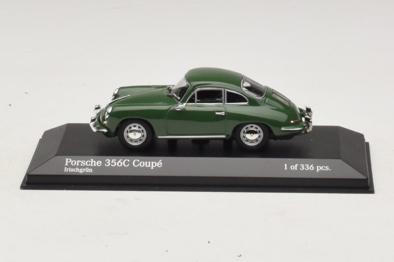 Porsche 356C ダークグリーン Minichamps 1:43 430062329 メタル