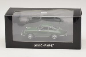 Porsche 356C ダークグリーン Minichamps 1:43 430062329 メタル - 画像 4/4