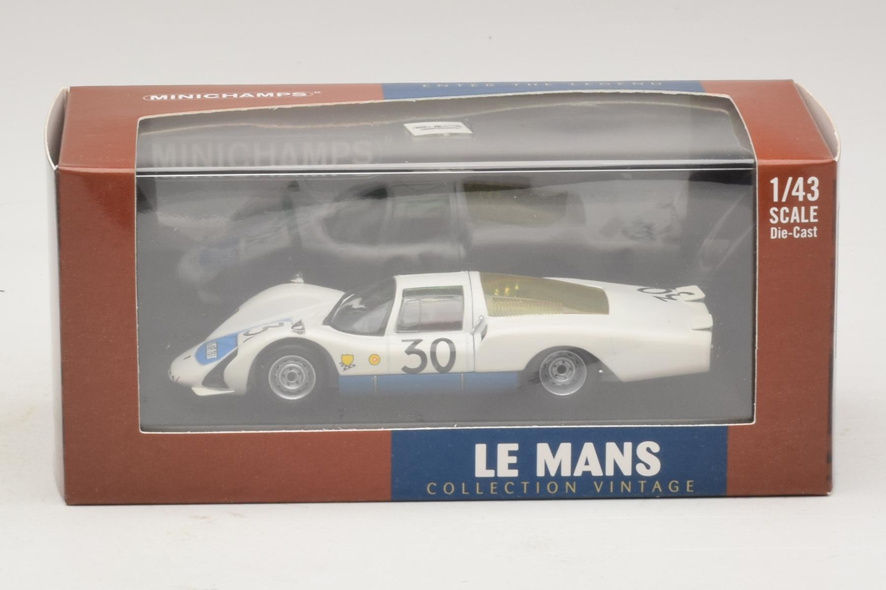ミニチャンプス ポルシェ906 LH 1/43 ルマン1966 優勝車