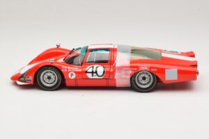 Porsche 906 LH Squadra Tartaruga #40 D. Spoerry / R. Steinemann 12 Hours of Sebring 1967 Minichamps 1:18 100676140 メタル - 画像 4/8
