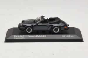 Porsche 911 930 Carrera Cabriolet グレーメタリック Minichamps 1:43 430062037 メタル