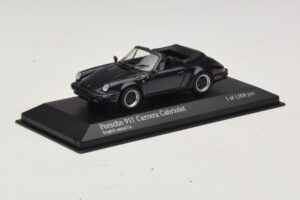Porsche 911 930 Carrera Cabriolet グレーメタリック Minichamps 1:43 430062037 メタル - 画像 2/4