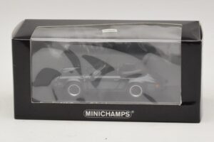Porsche 911 930 Carrera Cabriolet グレーメタリック Minichamps 1:43 430062037 メタル - 画像 4/4