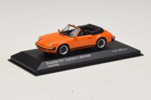 Porsche 911 930 Carrera Cabriolet オレンジ Minichamps 1:43 430062038 メタル - 画像 2/4
