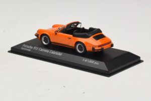 Porsche 911 930 Carrera Cabriolet オレンジ Minichamps 1:43 430062038 メタル - 画像 3/4