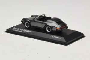 Porsche 911 930 Speedster グレーメタリック Minichamps 1:43 430066135 メタル - 画像 3/4