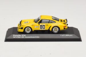 Porsche 911 934 #80 Gonzalez / Romero 24 Hours of Le Mans 1980 Minichamps 1:43 400806480 メタル