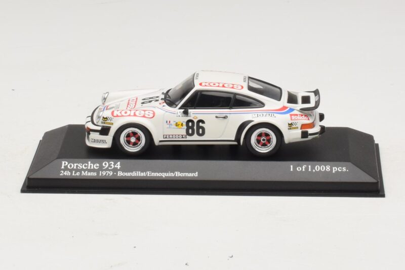 Porsche 911 934 #86 Bourdillat / Ennequin 24 Hours of Le Mans 1979 Minichamps 1:43 400796486 メタル