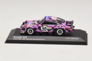 Porsche 911 934 #90 Bourdillat / Ennequin 24 Hours of Le Mans 1980 Minichamps 1:43 400806490 メタル