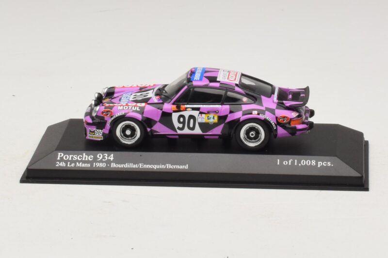 Porsche 911 934 #90 Bourdillat / Ennequin 24 Hours of Le Mans 1980 Minichamps 1:43 400806490 メタル