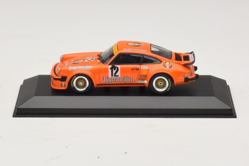 Porsche 911 934 Jagermeister #12 H. Kelleners DRM Nurburgring 1976 Minichamps 1:43 400766412 メタル
