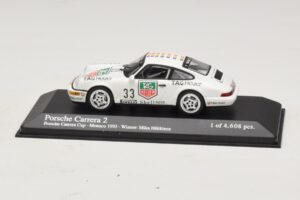 Porsche 911 964 Carrera 2 #33 M. Hakkinen Monaco Carrera Cup Winner 1993 Minichamps 1:43 430936033 メタル