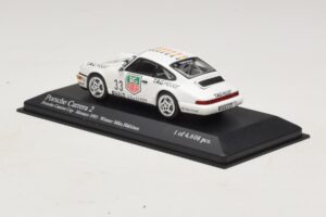 Porsche 911 964 Carrera 2 #33 M. Hakkinen Monaco Carrera Cup Winner 1993 Minichamps 1:43 430936033 メタル - 画像 3/4