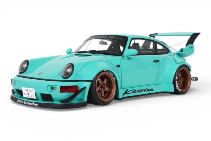 Porsche 911 964 RWB Kashiwa Blue GT Spirit 1:18 GT569 レジン