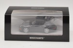 Porsche 911 964 Turbo S 3.6 30周年記念 ブラック Minichamps 1:43 436069171 メタル - 画像 5/5