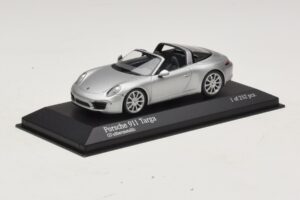 Porsche 911 991 Targa シルバー Minichamps 1:43 410062442 メタル - 画像 2/4