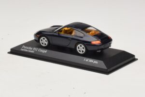 Porsche 911 991 Turbo S ブルーメタリック Minichamps 1:43 410062220 メタル - 画像 3/4