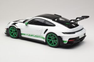 Porsche 911 992 GT3 RS Tribute to Carrera RS ホワイト Python Green Norev 1:12 127535 メタル - 画像 5/6