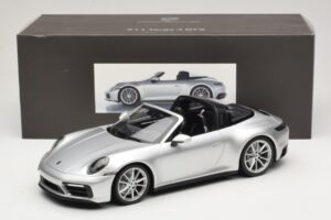 Porsche 911 992 Targa 4 GTS シルバー Minichamps 1:18 WAP0211460RTRG メタル - 画像 6/6