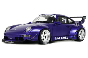 Porsche 911 993 RWB Son Goku Purple GT Spirit 1:18 GT571 レジン