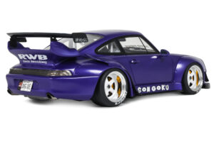 Porsche 911 993 RWB Son Goku Purple GT Spirit 1:18 GT571 レジン - 画像 2/5