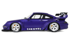 Porsche 911 993 RWB Son Goku Purple GT Spirit 1:18 GT571 レジン - 画像 3/5