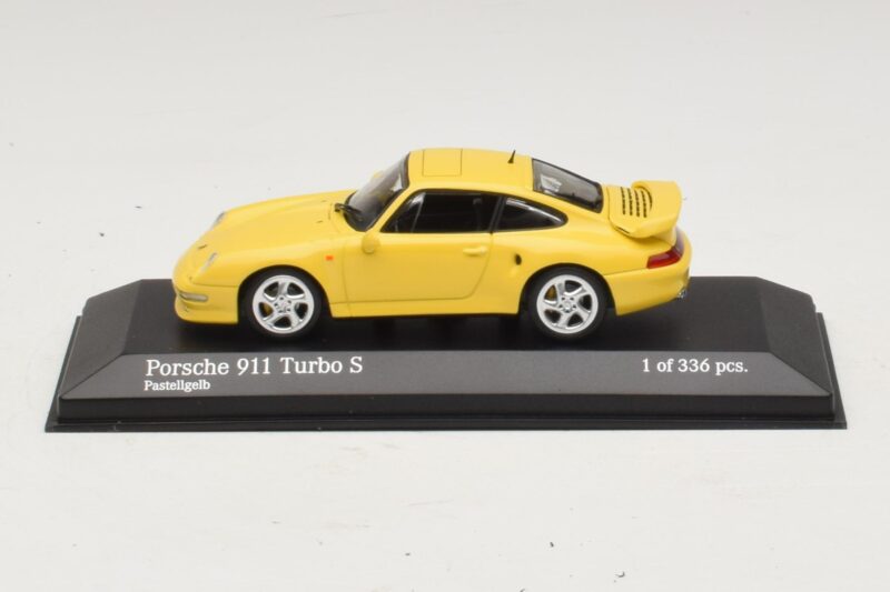 Porsche 911 993 Turbo S イエロー Minichamps 1:43 430069270 メタル