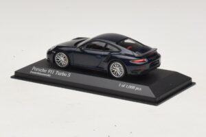 Porsche 911 996 ブルーメタリック Minichamps 1:43 400061180 メタル - 画像 3/4