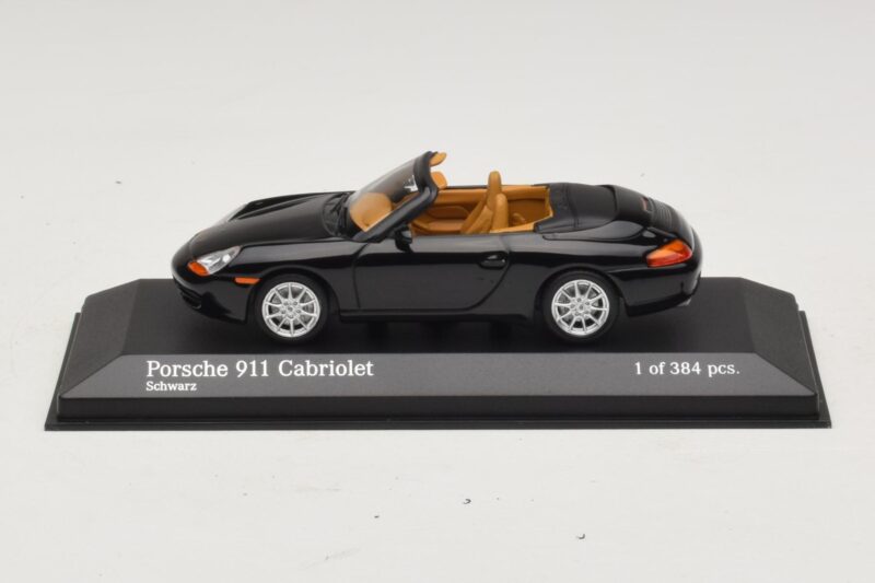 Porsche 911 996 カブリオレ ブラックメタリック Minichamps 1:43 400061090 メタル