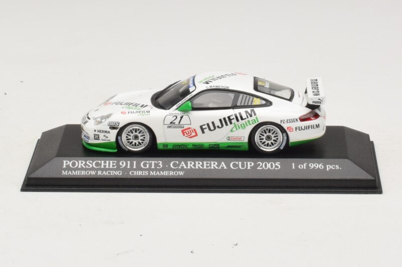 Porsche 911 996 GT3 Cup #21 Mamerow Porsche Carrera Cup Deutschland 2005 Minichamps 1:43 403056221 メタル