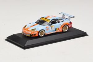 Porsche 911 996 GT3 RSR Gulf #73 Lefort / Lambert 1000km Spa 2005 Minichamps 1:43 400056473-P1 メタル - 画像 2/4