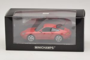 Porsche 911 996 レッド Minichamps 1:43 400061181 メタル - 画像 4/4