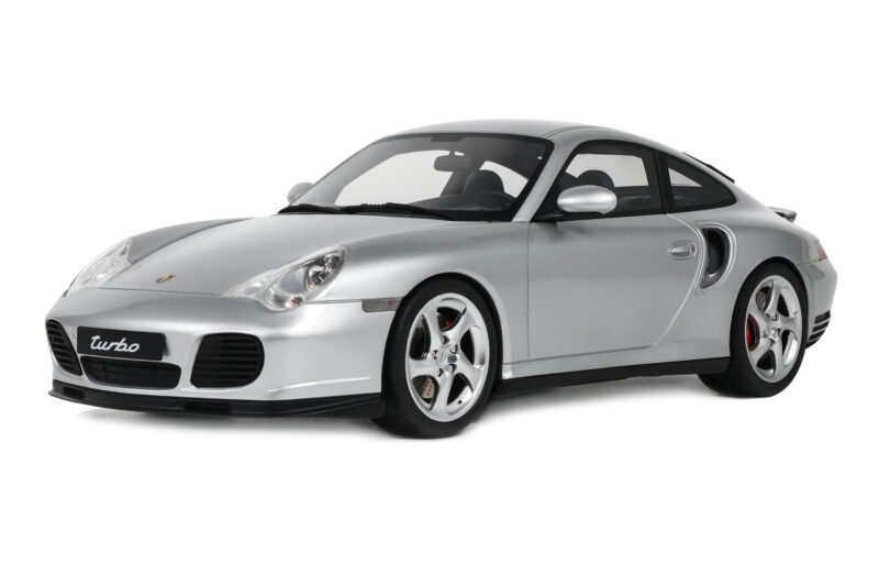 Porsche 911 996 Turbo Polar Silver GT Spirit 1:18 GT567 レジン