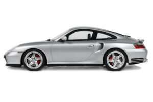 Porsche 911 996 Turbo Polar Silver GT Spirit 1:18 GT567 レジン - 画像 3/5