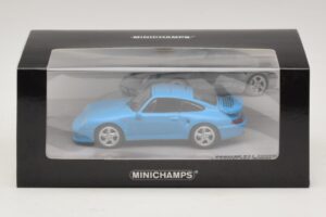 Porsche 911 996 Turbo S 3.6 アニバーサリーエディション ブルー Minichamps 1:43 436069270 メタル - 画像 5/5