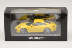Porsche 911 996 イエロー Minichamps 1:43 400061182 メタル - 画像 4/4