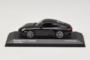 Porsche 911 997 Carrera Black Edition Minichamps 1:43 400066425 メタル