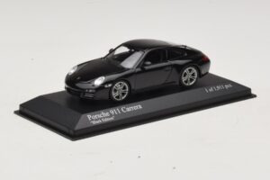 Porsche 911 997 Carrera Black Edition Minichamps 1:43 400066425 メタル - 画像 2/4