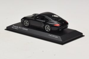 Porsche 911 997 Carrera Black Edition Minichamps 1:43 400066425 メタル - 画像 3/4