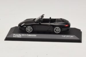 Porsche 911 997 Carrera カブリオレ Black Edition Minichamps 1:43 400066434 メタル