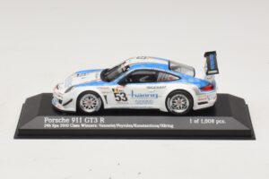 Porsche 911 997 GT3 R #53 Vannelet / Pyroles Class Winners 24 Hours of Spa 2010 Minichamps 1:43 400108953 メタル