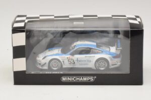 Porsche 911 997 GT3 R #53 Vannelet / Pyroles Class Winners 24 Hours of Spa 2010 Minichamps 1:43 400108953 メタル - 画像 4/4