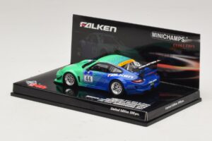 Porsche 911 997 GT3 R Falken #44 Nurburgring 2011 Minichamps 1:43 447116144 メタル - 画像 3/5