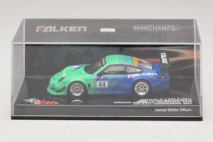 Porsche 911 997 GT3 R Falken #44 Nurburgring 2011 Minichamps 1:43 447116144 メタル - 画像 4/5