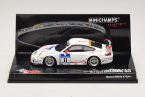 Porsche 911 997 GT3 RS #11 24 Hours Nurburgring 2010 Minichamps 1:43 437106711 メタル