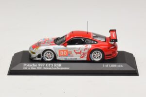 Porsche 911 997 GT3 RSR GT2 #80 S. Neiman / D. Law 24 Hours of Le Mans 2010 Minichamps 1:43 410106980 メタル